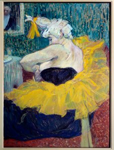 Clowness Cha-U-Kao, artista en el Moulin Rouge de Henri de Toulouse Lautrec