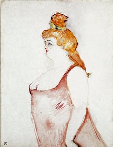 Cocyte en La Bella Helena de Henri de Toulouse Lautrec