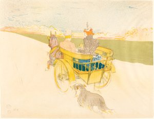 Excursión campestre, 1897 de Henri de Toulouse Lautrec