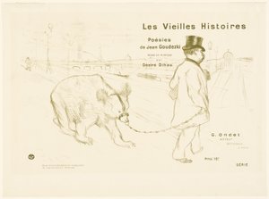 Portada y frontispicio de Les Vieilles Histoires
