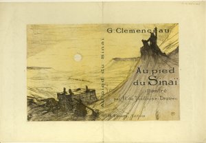 Portada de Au pied du Sinaï