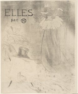 Portada para Elles de Henri de Toulouse Lautrec
