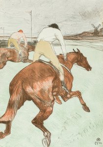 El jockey de Henri de Toulouse Lautrec