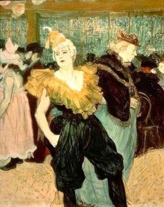 La Payasa Cha-U-Kao de Henri de Toulouse Lautrec