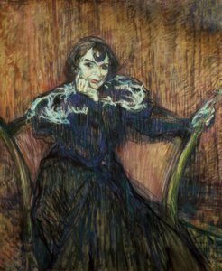 La actriz Berthe Bady de Henri de Toulouse Lautrec