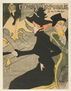 sofá japonés de Henri de Toulouse Lautrec