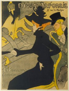 Sofá japonés de Henri de Toulouse Lautrec