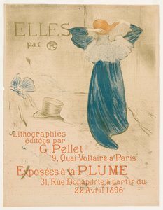 Elles: Frontispicio, 1896 de Henri de Toulouse Lautrec