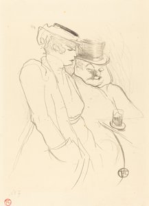 En cuarenta de Henri de Toulouse Lautrec