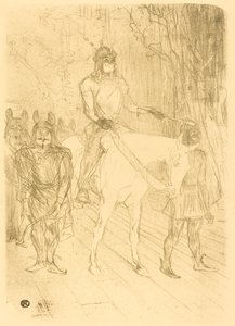 Entrada de Brasseur en "Chilperic" de Henri de Toulouse Lautrec