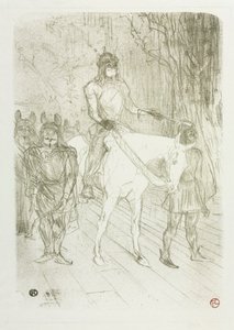 Entrada de Brasseur en Chilpéric de Henri de Toulouse Lautrec