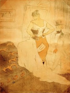 Mujer en corsé, Conquista de Paso de Henri de Toulouse Lautrec