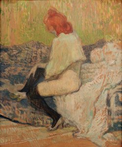 Mujer pelirroja, Justine Dieuhl