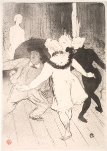 Folies Bergère. Las pudores de Monsieur Prudhomme de Henri de Toulouse Lautrec