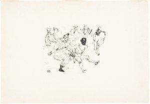 Footit y Chocolat de Henri de Toulouse Lautrec