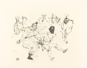 Footit y Chocolat de Henri de Toulouse Lautrec