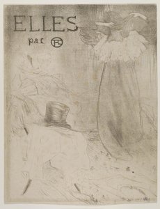 Frontispicio para Elles de Henri de Toulouse Lautrec