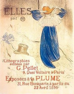 Frontispicio para Elles de Henri de Toulouse Lautrec