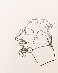 Henri Toulouse-Lautrec. Autorretrato. de Henri de Toulouse Lautrec
