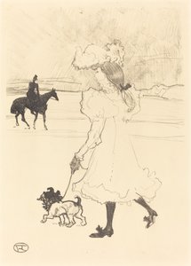 En el bosque de Henri de Toulouse Lautrec