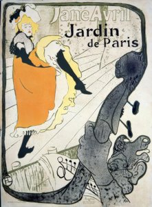 Jane Avril de Henri de Toulouse Lautrec