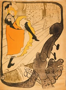 Jane Avril de Henri de Toulouse Lautrec