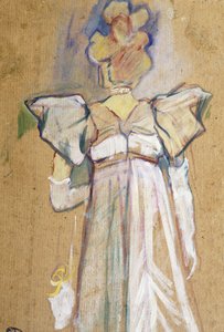 Jane Avril, 1893 de Henri de Toulouse Lautrec