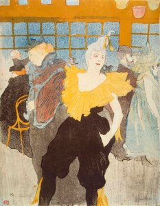 La Clownesse en el Moulin Rouge, 1897
