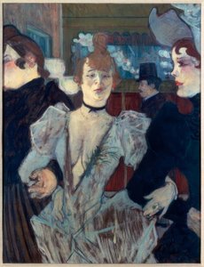 La Goulue en el Moulin-Rouge