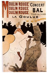 La Goulue en el Moulin Rouge, 1892