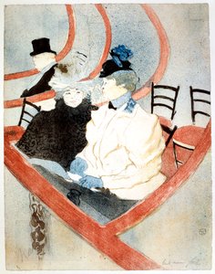 La Gran Logia La Caja Real, 1896-1897 de Henri de Toulouse Lautrec