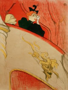 El palco del mascarón dorado de Henri de Toulouse Lautrec
