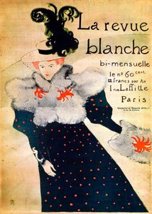 La Revue Blanche, siglo XIX de Henri de Toulouse Lautrec