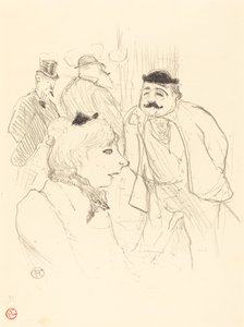 La Tige (Moulin-Rouge) de Henri de Toulouse Lautrec