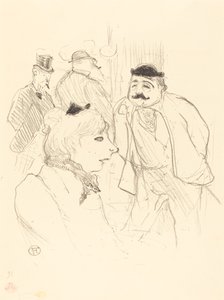 La Tige Moulin-Rouge de Henri de Toulouse Lautrec
