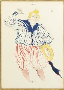 La canción del marinero, en el Star, Le Havre de Henri de Toulouse Lautrec