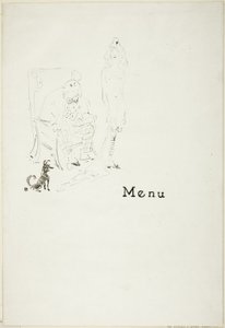 La niña desnuda: Menú