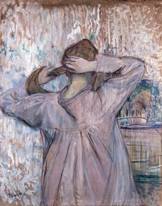 La toilette Celle qui se peigne, 1891