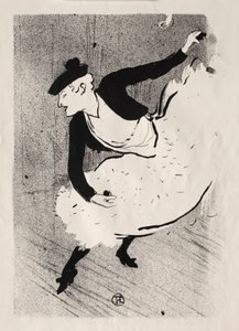 Le Café-concert: Edmée Lescot de Henri de Toulouse Lautrec