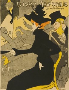 El diván japonés de Henri de Toulouse Lautrec