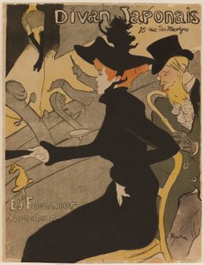 Le Divan Japonais de Henri de Toulouse Lautrec