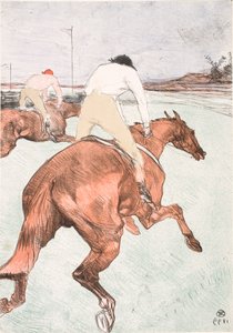 El Jockey de Henri de Toulouse Lautrec