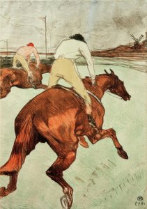El jockey de Henri de Toulouse Lautrec