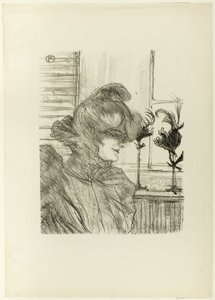 Le Margoin (Señorita Louise Blouet) de Henri de Toulouse Lautrec