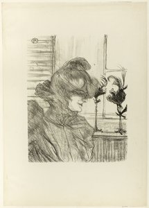 Le Margoin (Srta. Louise Blouet) de Henri de Toulouse Lautrec