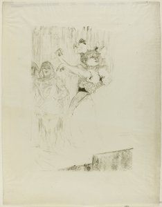 Lender bailando el bolero en Chilpéric de Henri de Toulouse Lautrec