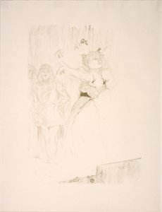 Lender bailando el paso del bolero, en Chilpéric de Henri de Toulouse Lautrec