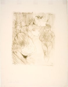 Lender Saluant de Henri de Toulouse Lautrec