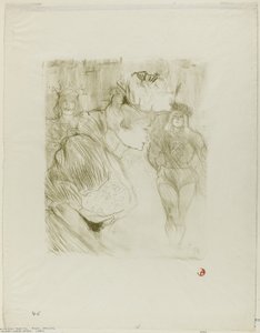 Prestamista haciendo una reverencia de Henri de Toulouse Lautrec