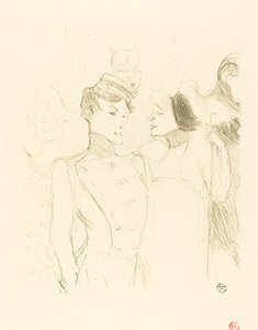 Lender y Lavalliere de Henri de Toulouse Lautrec